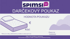 Darčekový poukaz SPIMSI